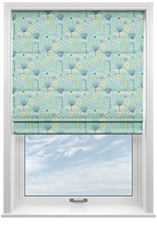 Bergen, Seafoam - Roman Blind